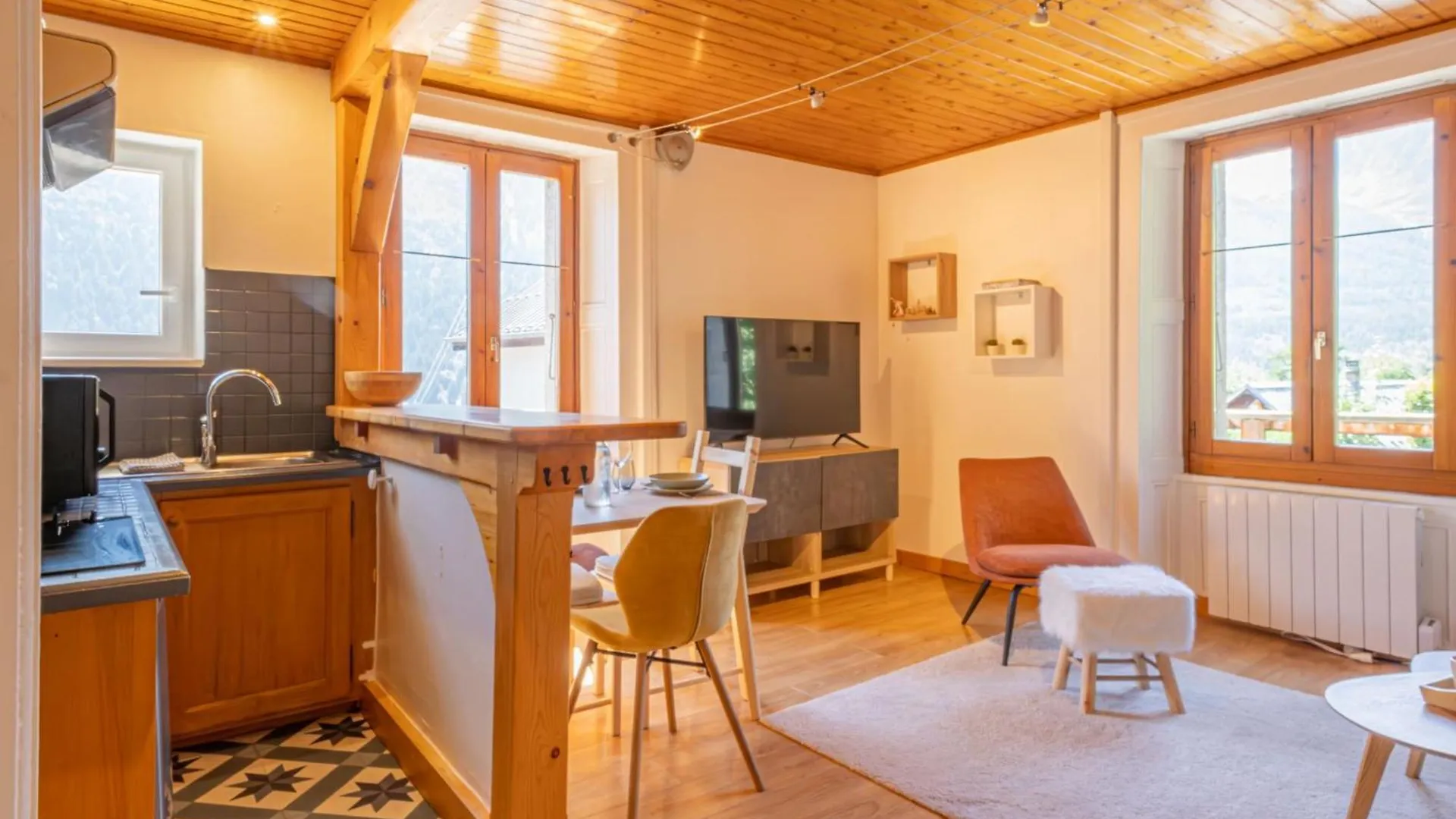 Rimaye Blanche - A Bright And Cozy 1 Bed Apartment 샤모니